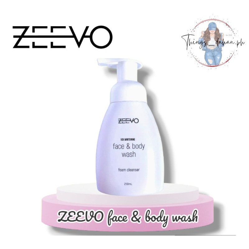 ZEEVO 10x Whitening Kojic Face & Body Wash (AUTHENTIC) Shopee Philippines