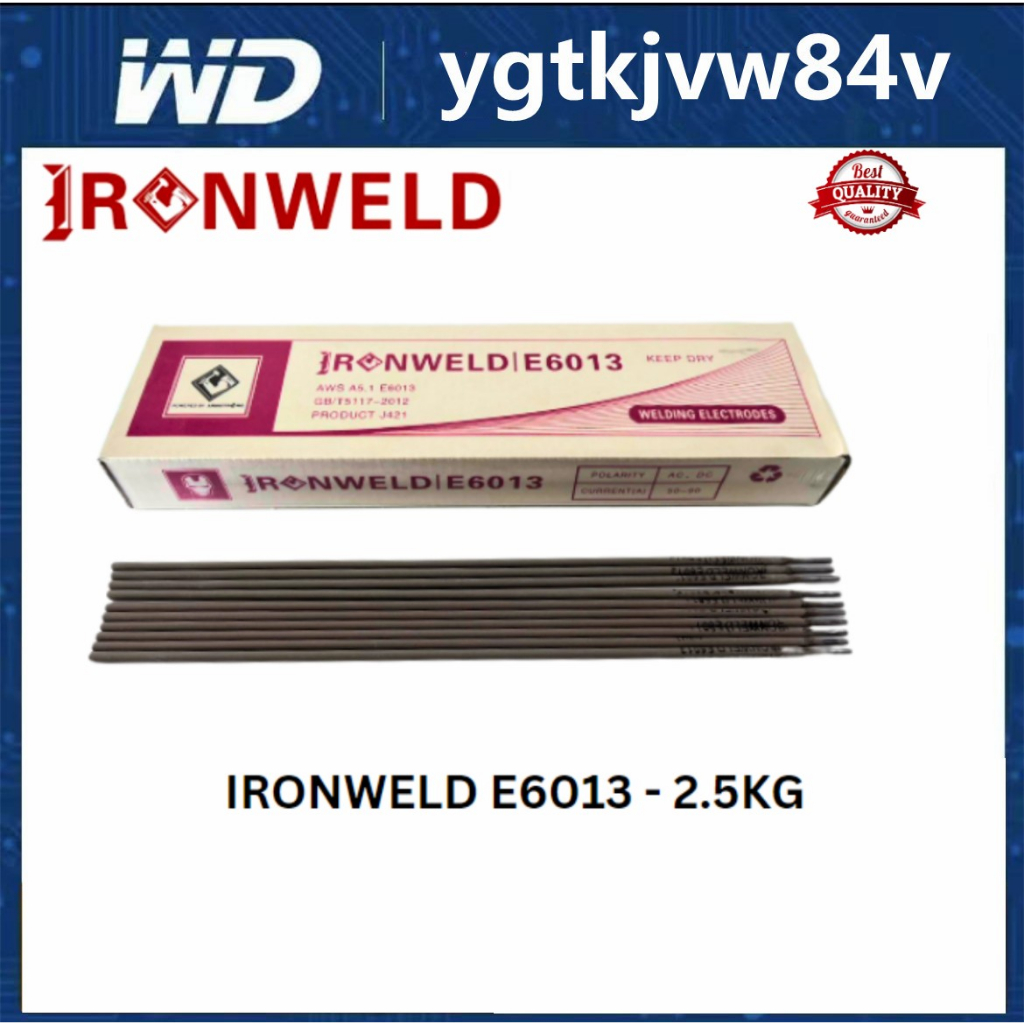 IRONWELD E6013 - 2.5KG / 20kg welding rod | Shopee Philippines