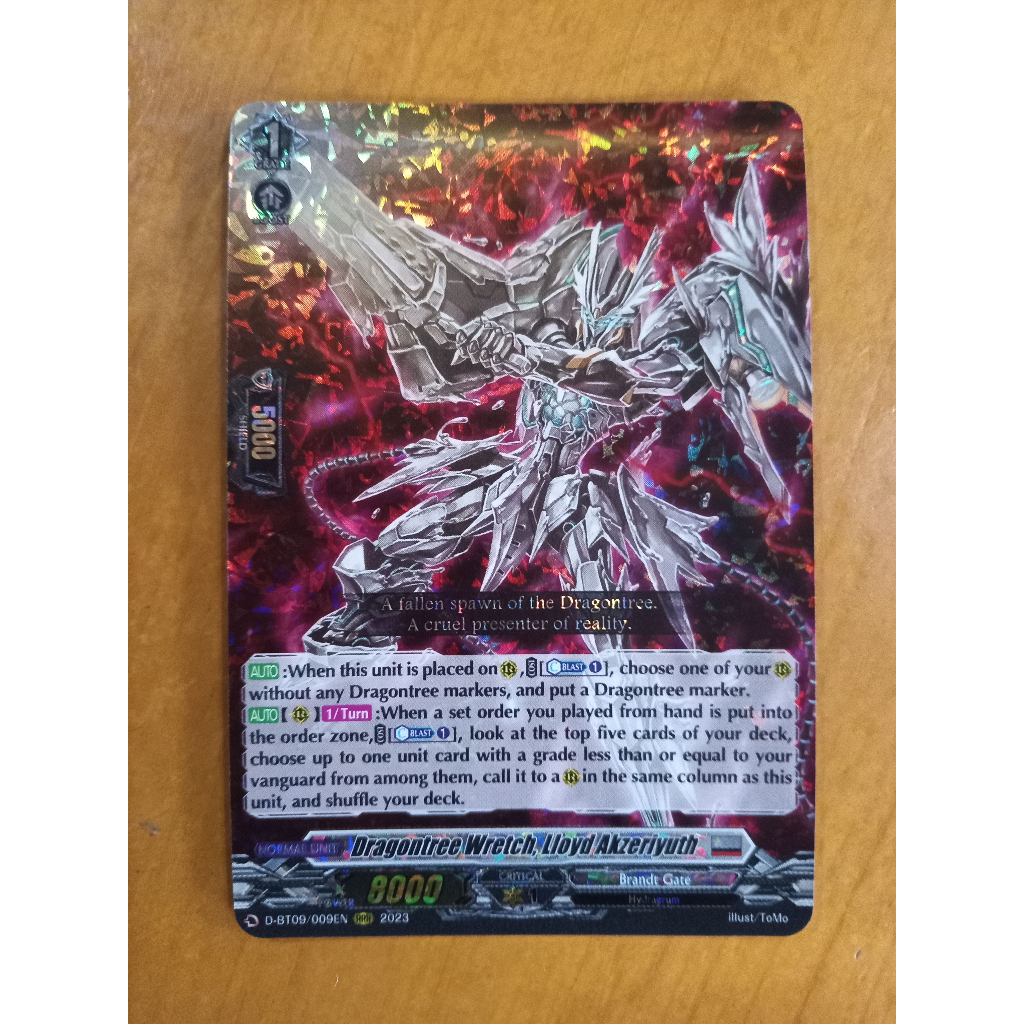 CFV Dragontree Wretch, Lloyd Akzeriyuth RRR D-BT09 Brandt Gate ...