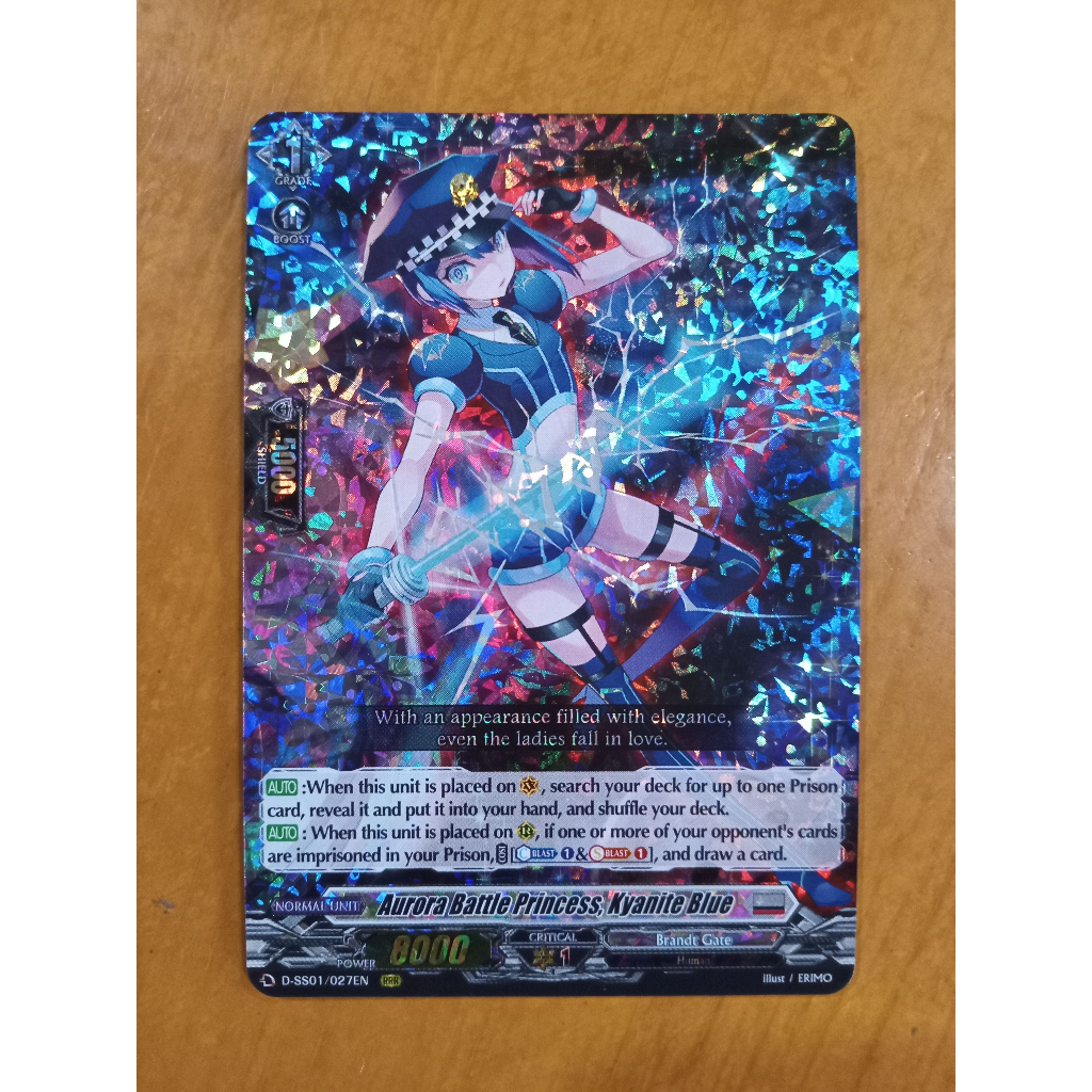 CFV Aurora Battle Princess, Kyanite Blue RRR D-SS01 Brandt Gate ...