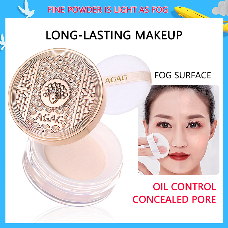 Oil Control Face Powder Matte Waterproof Flawless Setting Powder