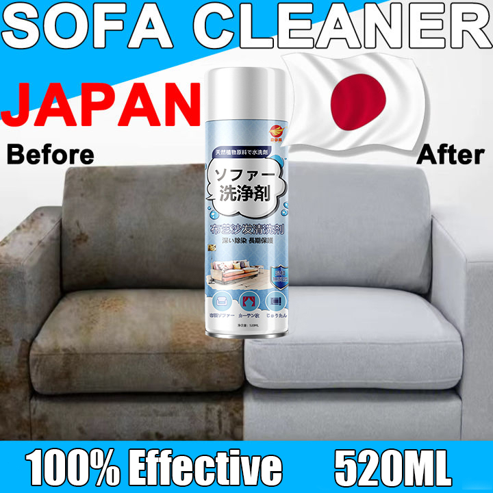 Japan Sofa Cleaner 520ml Sofa Stain Remover No Washing Foam Cleaner