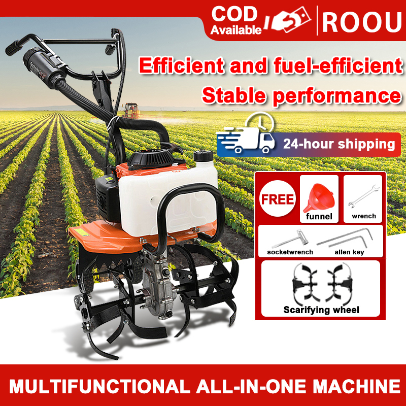 MicroTiller, Plowing, Soil Turning And Rotary Tiller, Wasteland