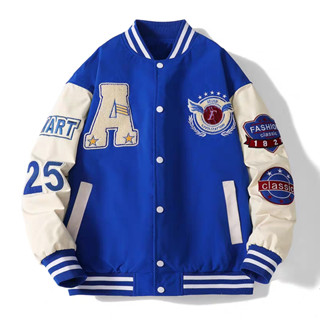 Varsity Letterman Jacket, Letter Print Button Up Jacket, Women's Casual  Streetwear, Women's Clothing - Temu Philippines