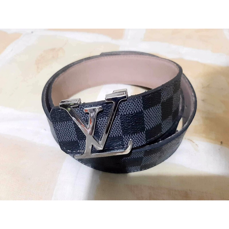 LV Dove 40mm Reversible Belt Monogram Eclipse Canvas - Accessories