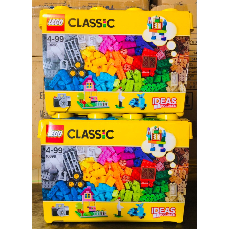 Lego Classic Large Creative Brick Box Building Toy Set 10698 Shopee