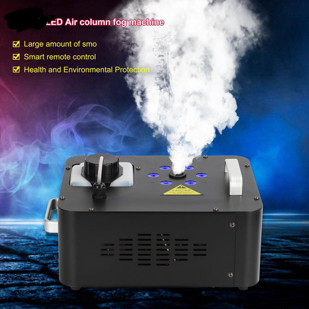 MINI 1500w upward led fog machine dmx512 control remote control digital ...