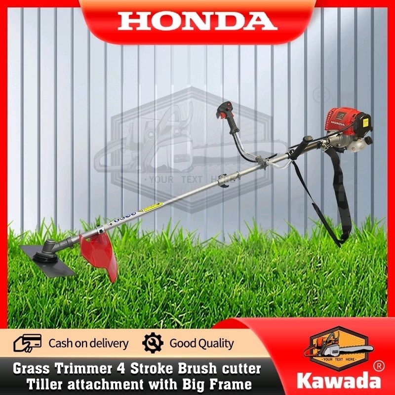 Honda Grass Trimmer 4 Stroke Brush cutter Tiller attachment with Big Frame High Quality 43CC Shopee Philippines