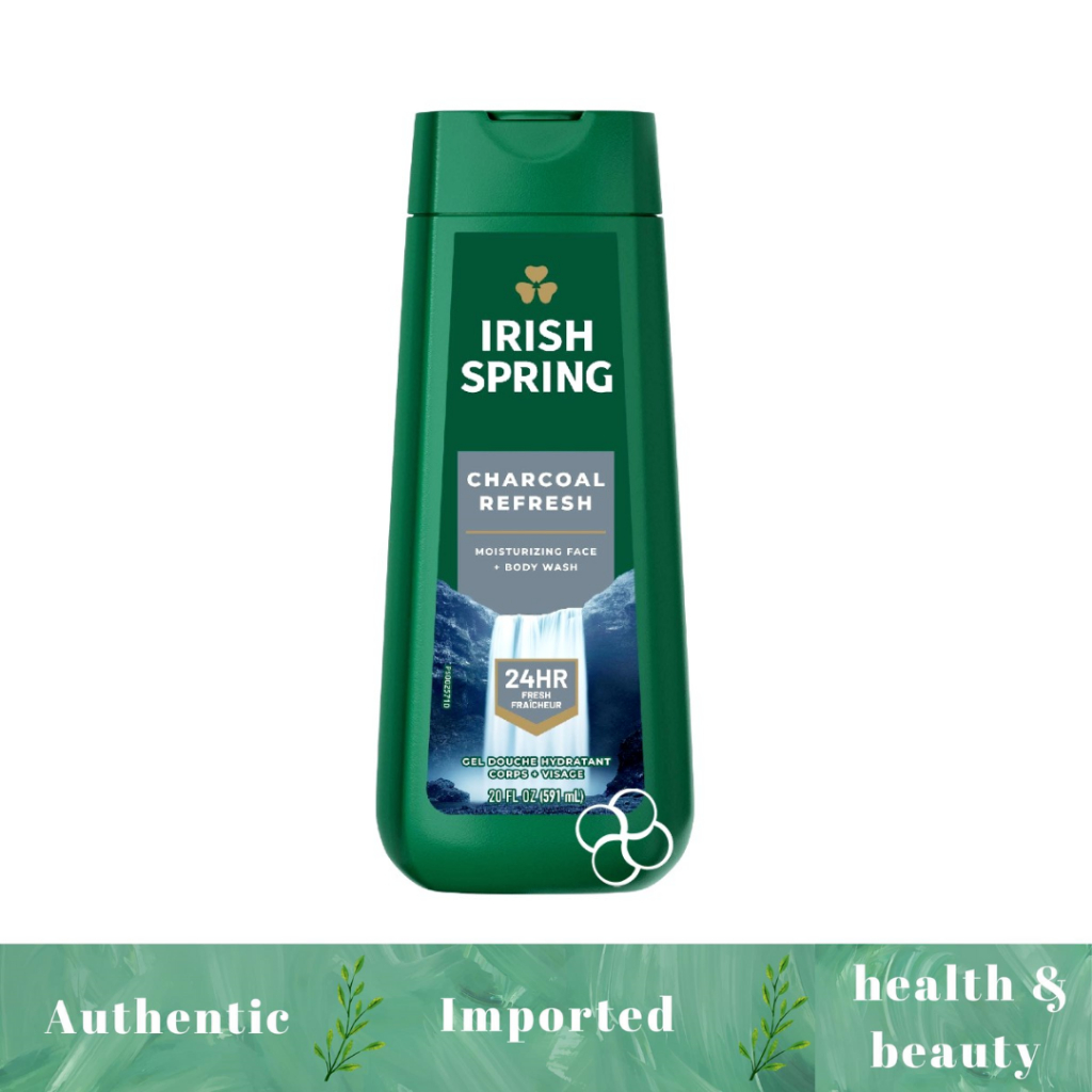Irish Spring Charcoal Body Wash 591mL Shopee Philippines