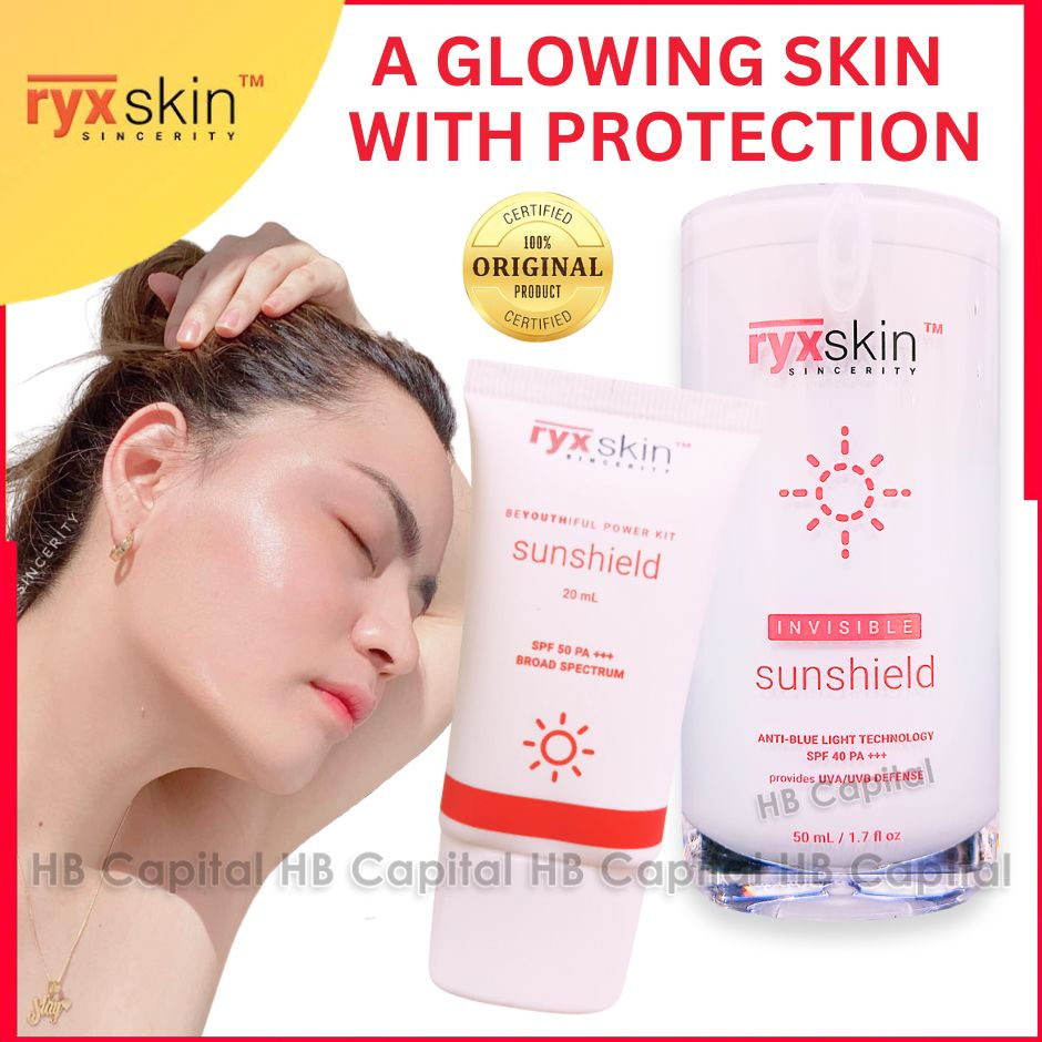 Ryx Skincerity Sunshield Sunscreen / Invisible Sunshield Anti-Blue ...