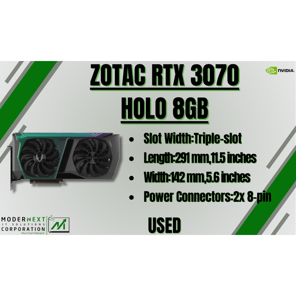 Shop graphic card zotac rtx 3070 for Sale on Shopee Philippines