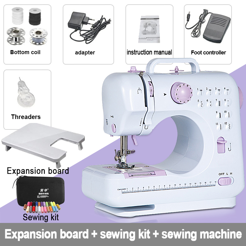 Portable Sewing Machine Mini Electric Household 12 Stitches Sewing