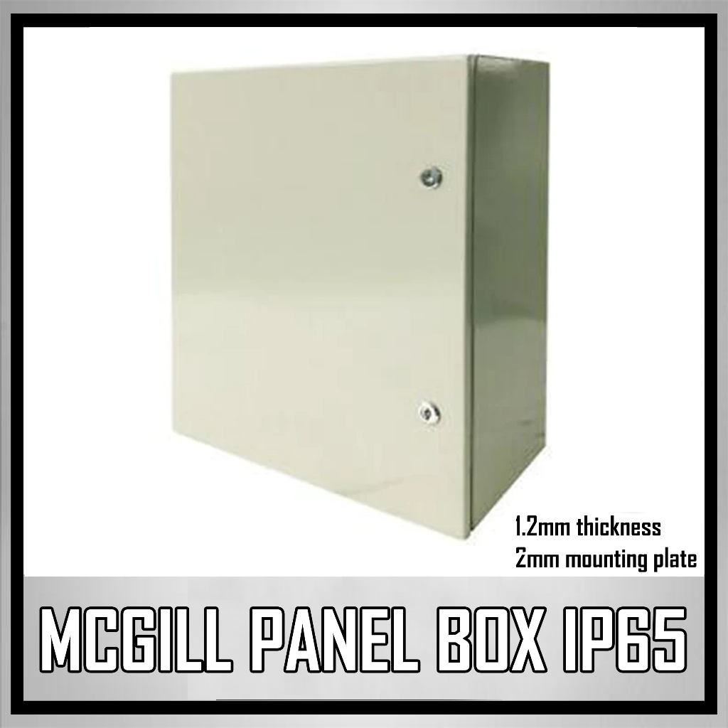 PANEL BOX 1000x800x300 METAL ENCLOSURE MCGILL (IP66, NEMA 4 & 12 ...