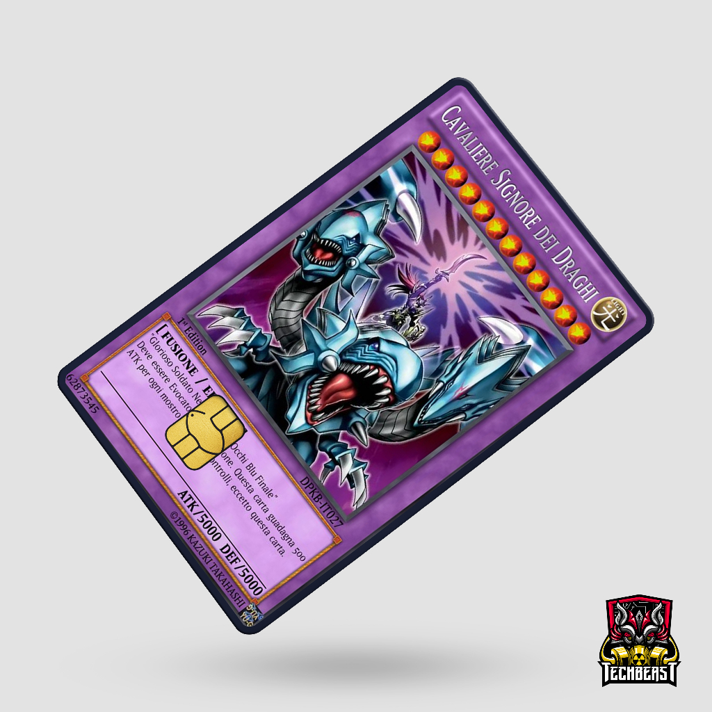 3M Yugioh ATM Debit Credit Beep Card Skin Vinyl Sticker Techbeast ...