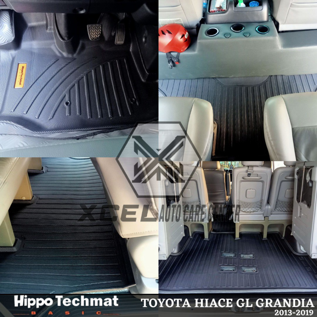 TOYOTA HIACE GL GRANDIA 2013-2019 (OLD LOOK) HIPPO TECHMAT BASIC ...