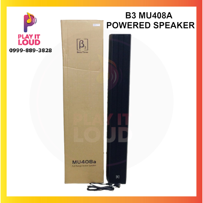 BETA THREE B3 MU408A POWERED SPEAKER Shopee Philippines