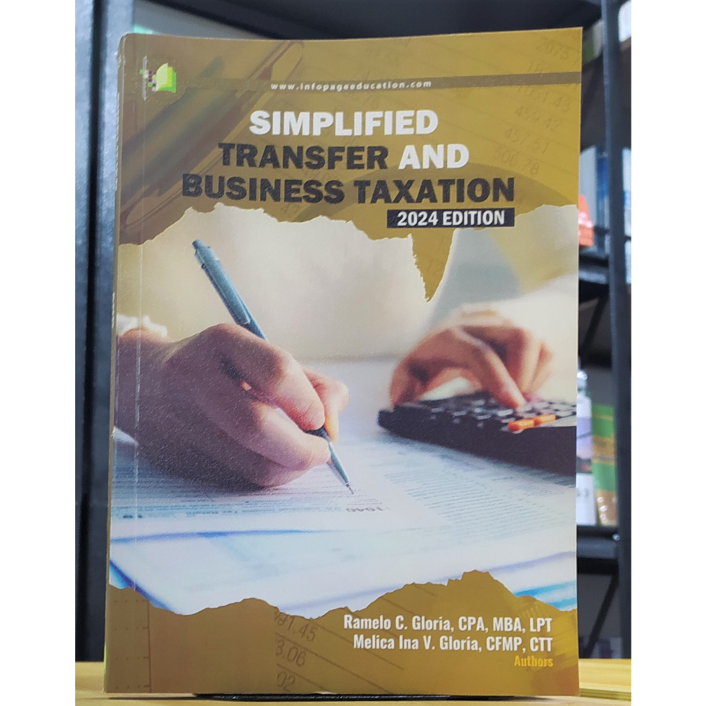 Simplified Transfer and Business Taxation 2024 Edition. by Ramelo C ...