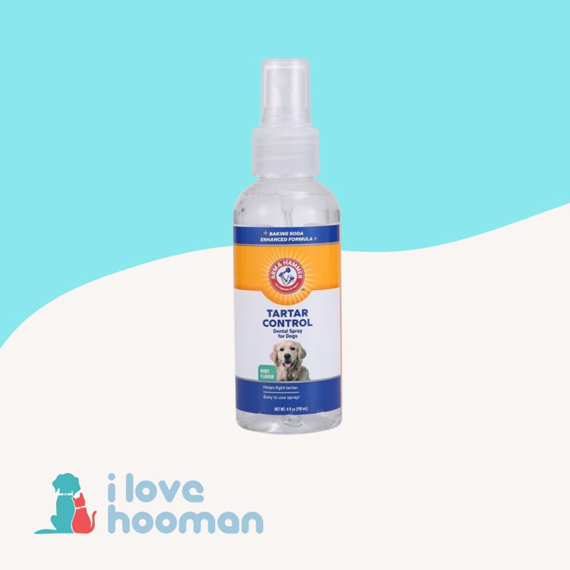 Tartar Control, Dental Spray For Dogs, Mint, 4 fl oz 118ml Shopee