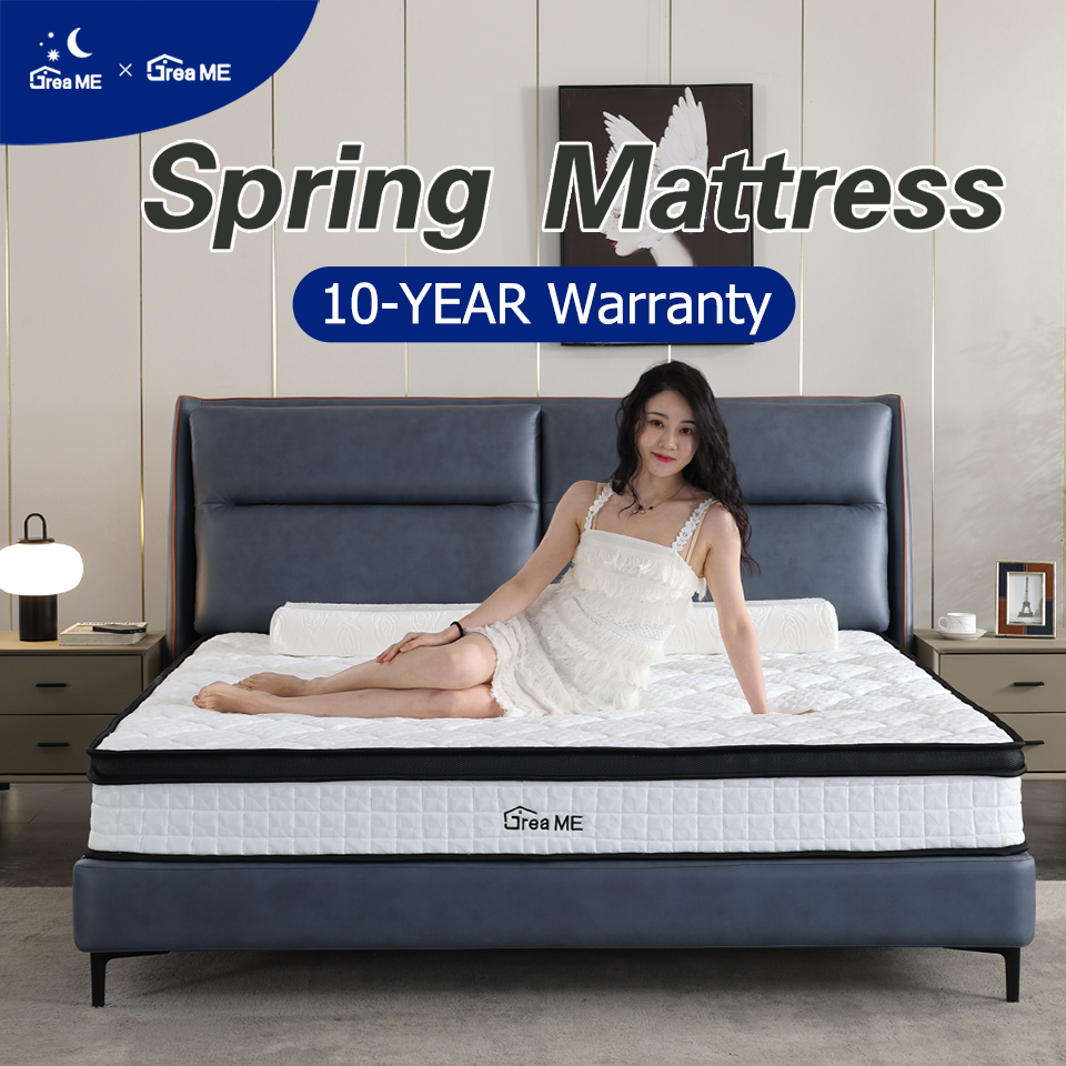 Dreame 8.2inch Memory Foam Spring Mattress Single Twin Size Comfort