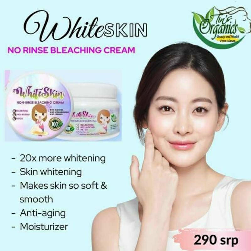 WHITE SKIN(no rinse bleaching cream) Shopee Philippines