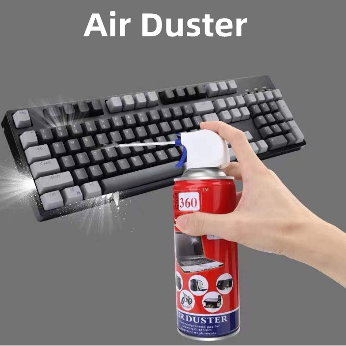 computer cleaner Compressed 450ml Air Can Air Duster for PC Laptop ...