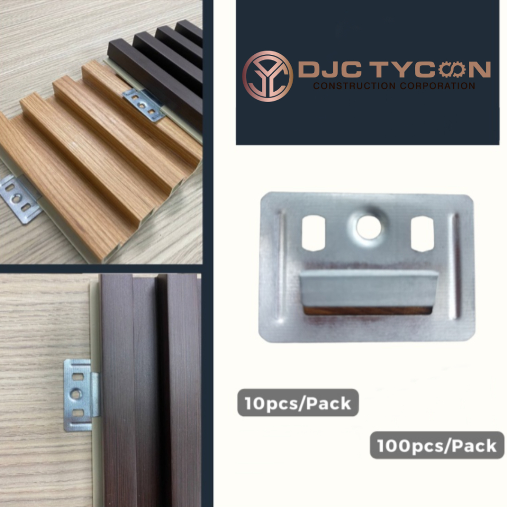 Wall Cladding Clip for WPC Wall Cladding (SET OF 10PCS) Shopee