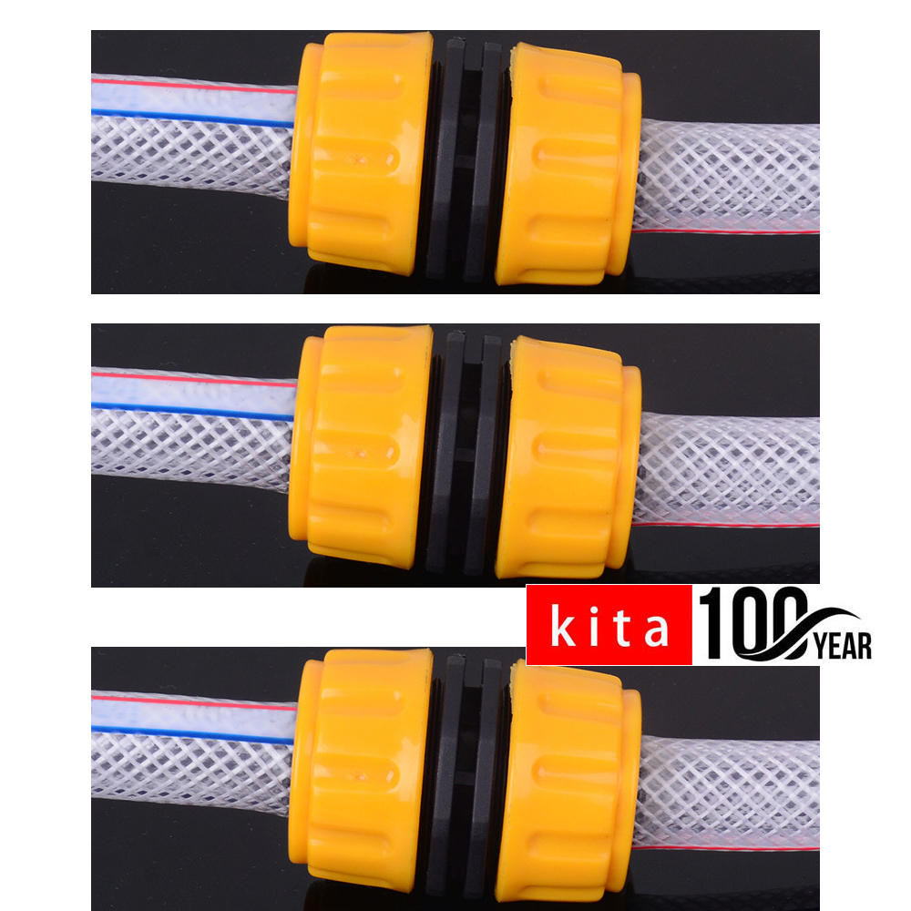 3pcs Fitting Water Hose Joiner Home Garden Repair Leaking Practical