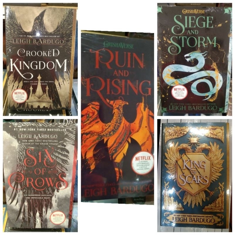 King of scars/Siege and storm/Ruin and rising/Crooked Kingdom by Leigh ...