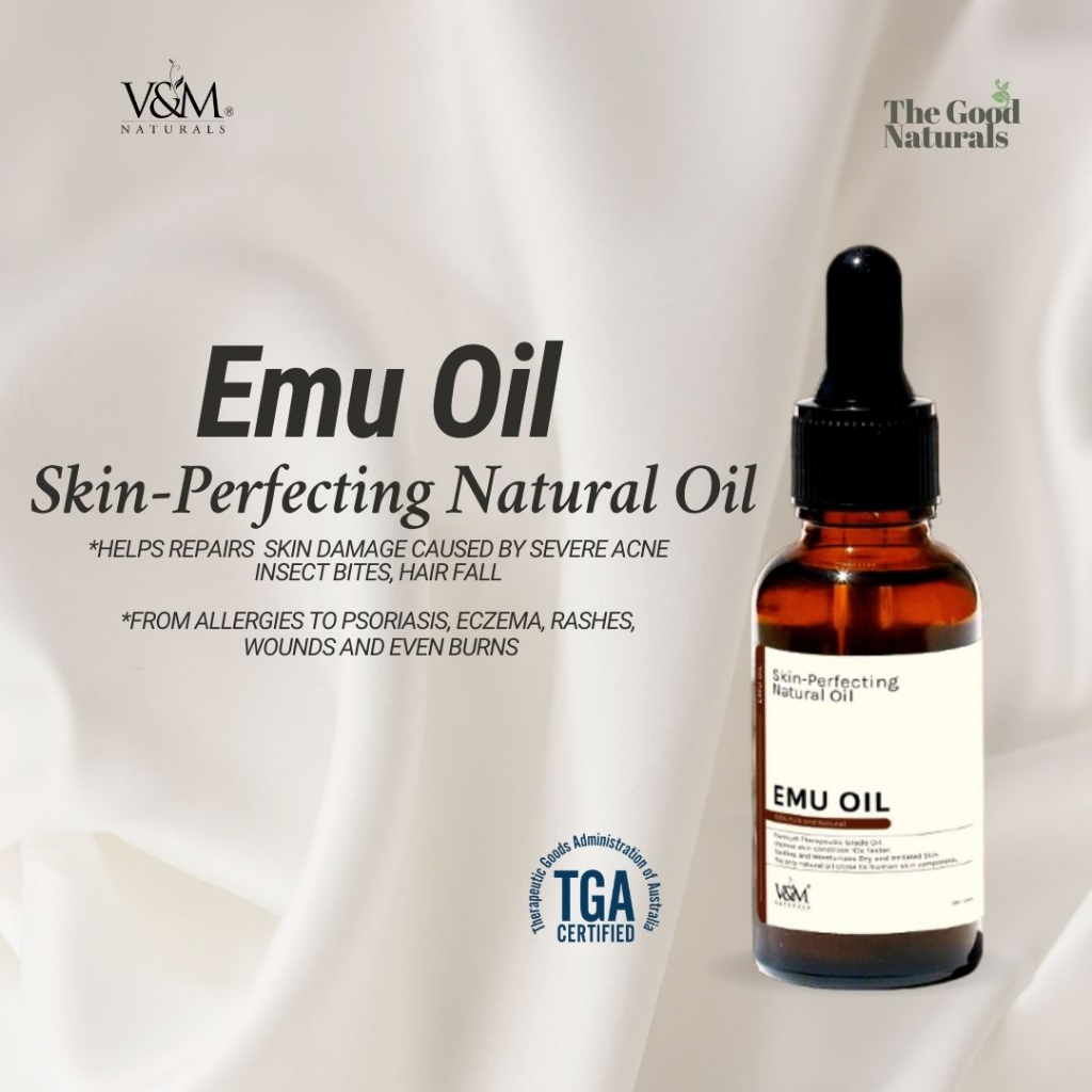[BUY1TAKE1] V&M Naturals Emu Oil Skin-Perfecting Natural Oil 30ml ...