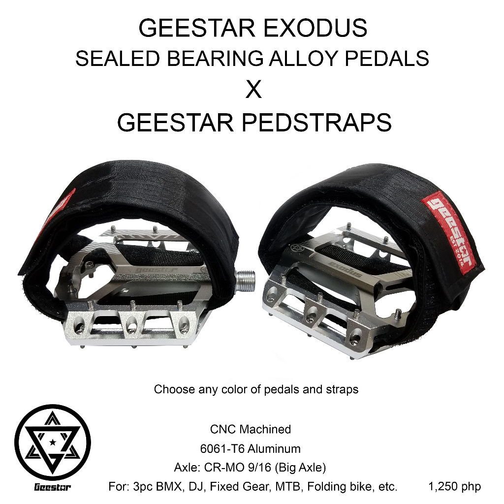 GEESTAR PEDSTRAP Pedal Strap Foot Strap Fixed Gear Bike FGFS Freestyle Fixie supplier