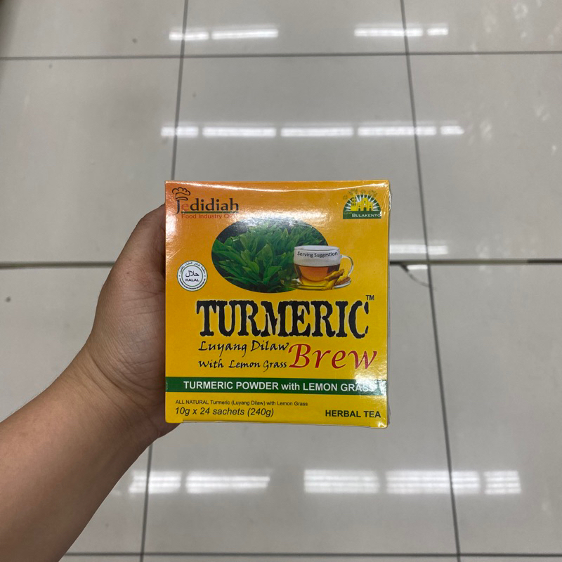 JEDIDIAH TURMERIC WITH LEMON GRASS BREW (10g x 24 sachets) 240g