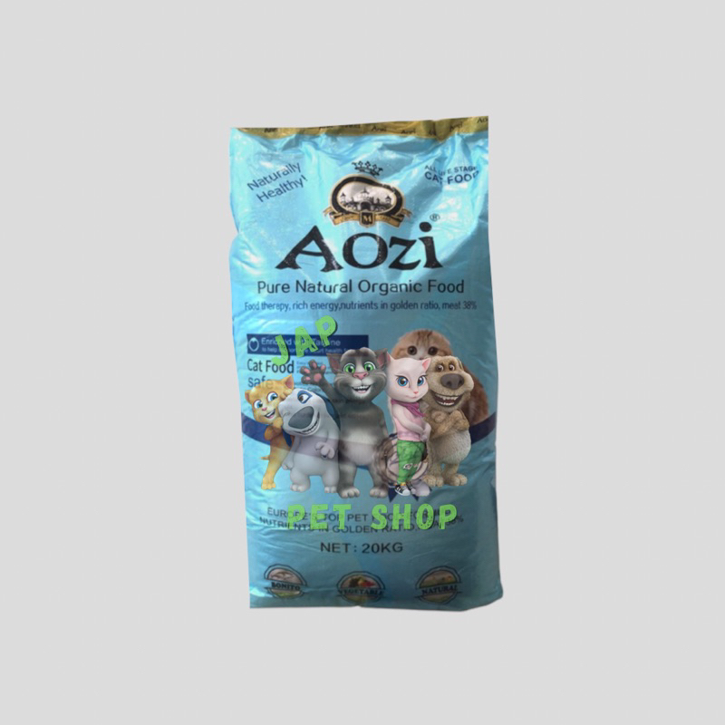 Aozi Cat Pure And Organic Food For Kitten 10kg And Adult 20kg 1 Sack Shopee Philippines 5344