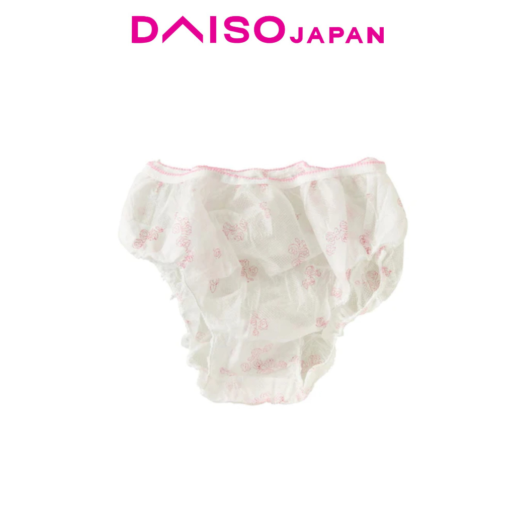 Daiso Large Disposable Women's Underwear 5 Pcs Shopee Philippines