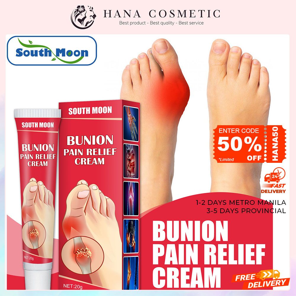 South Moon Bunion Pain Relief Cream Gout Ointment Cause Joint Knee Pain