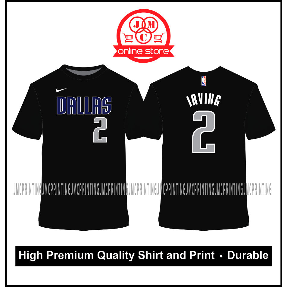 High Quality】2022-23 Men's New Original NBA Dallas Mavericks #2 Kyrie  Irving Statement Edition Black Jersey Swingman Heat-pressed