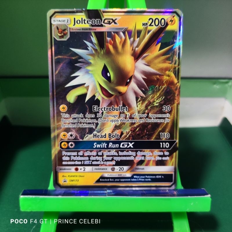 Pokemon TCG - Jolteon GX | Shopee Philippines