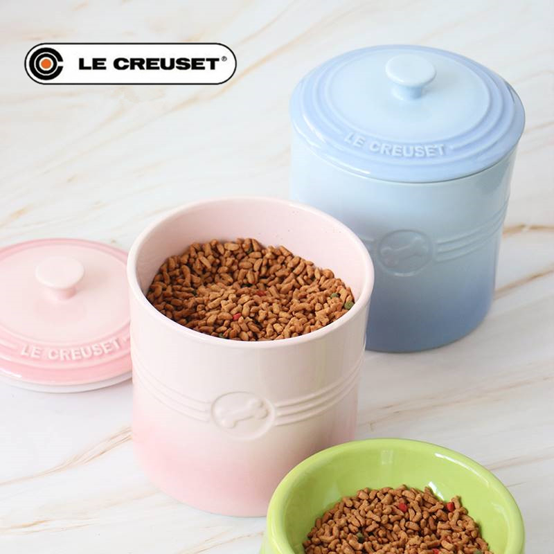 Le creuset pet food container hotsell