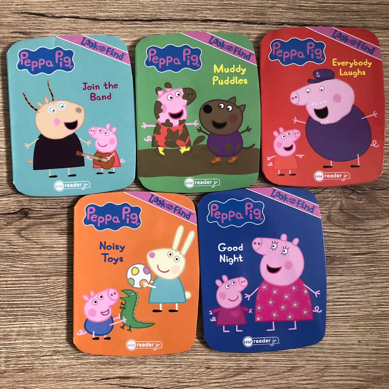 Peppa Pig Look and Find Board Books | Shopee Philippines