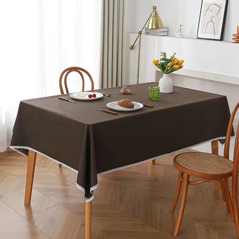 Waterproof and grease proof tablecloth Rectangular coverings Dustproof