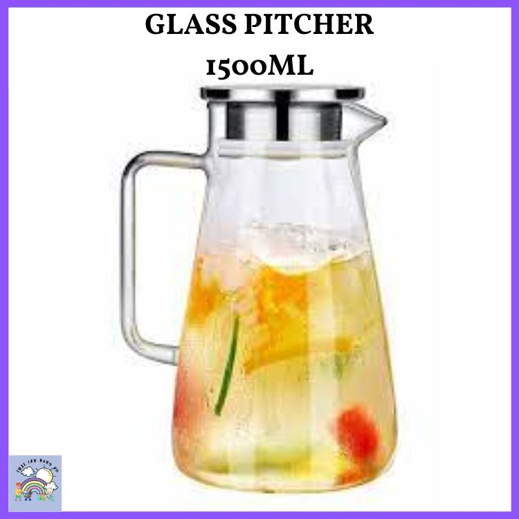 JCE 20 GLASS PITCHER 1500ml/GLASS PITCHER/BABASAGING PITSEL | Shopee ...