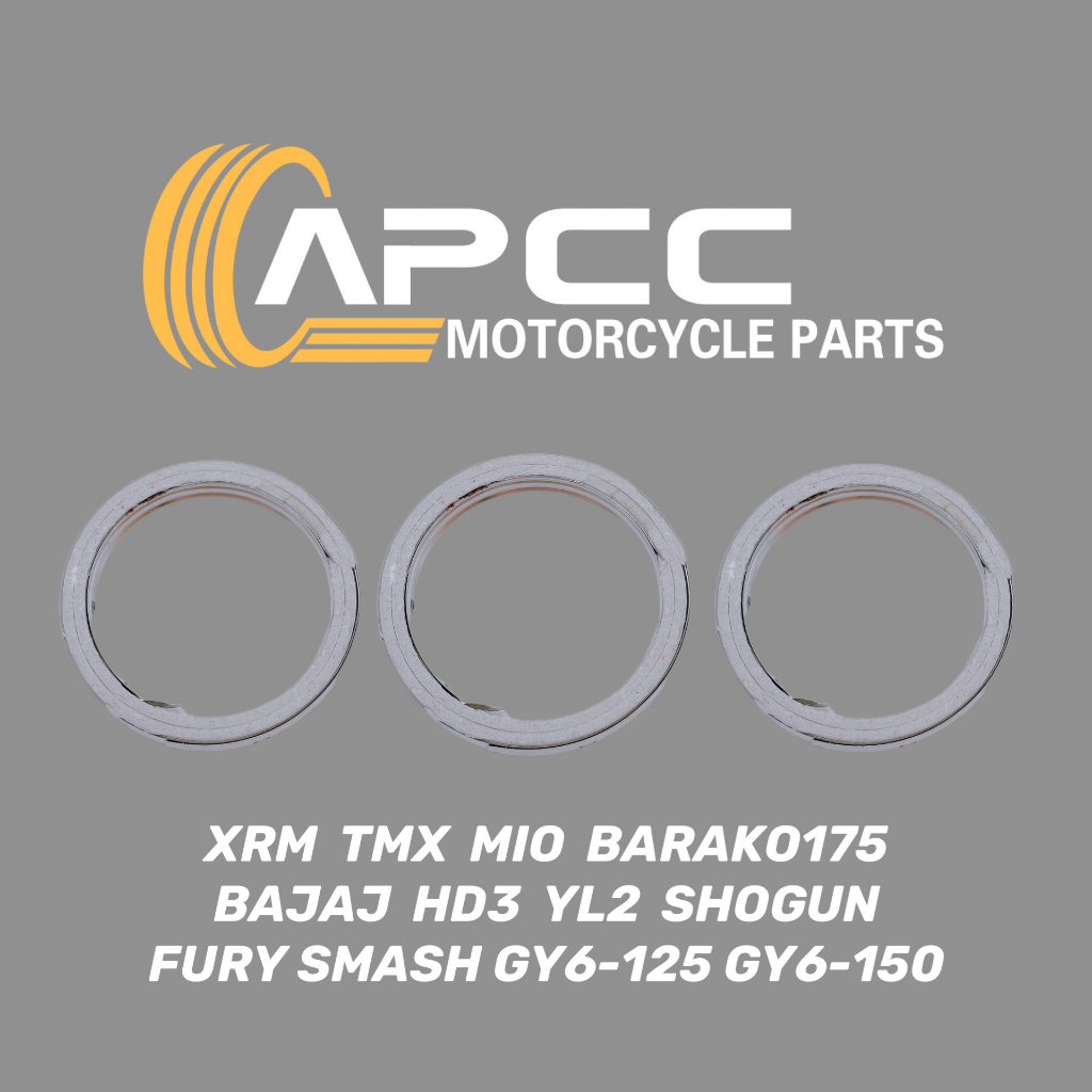 Motorycle exhaust pipe gasket for xrm tmx mio barako175 bajaj hd3 yl2