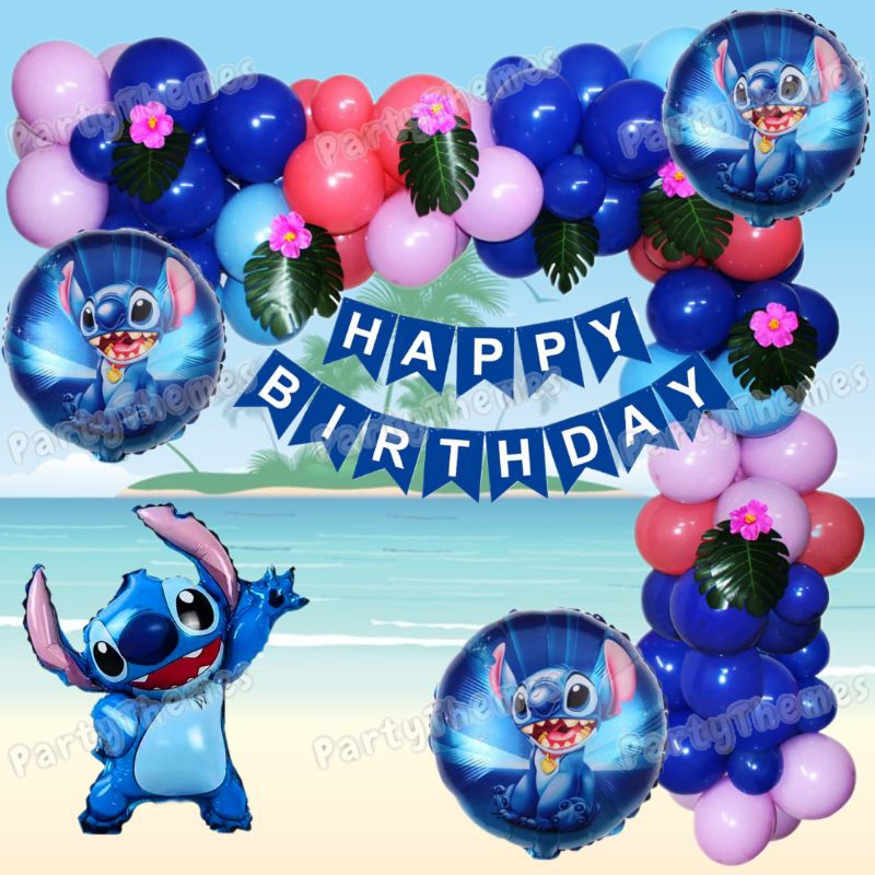 Stitch Lilo and Stitch Party Theme Balloon Garland Set | Shopee Philippines