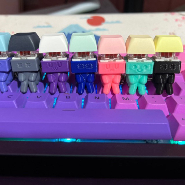 Keycap Dude Keyboard Switch Fidget Toy/ Keychain / switch tester Shopee Philippines