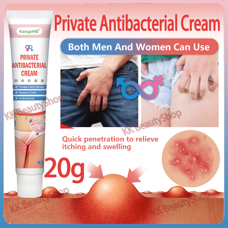 Private Antibacterial Cream Original Female Private Inner Thigh Itching Eczema Treatment 2851