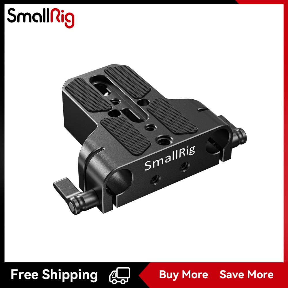 SmallRig 1798 Baseplate with Dual 15mm Rod Clamp