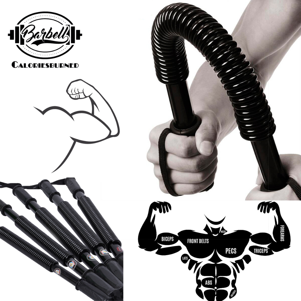 Power Twister Bar Arm And Chest Builder Strength 20/30/40/50/60 Kg