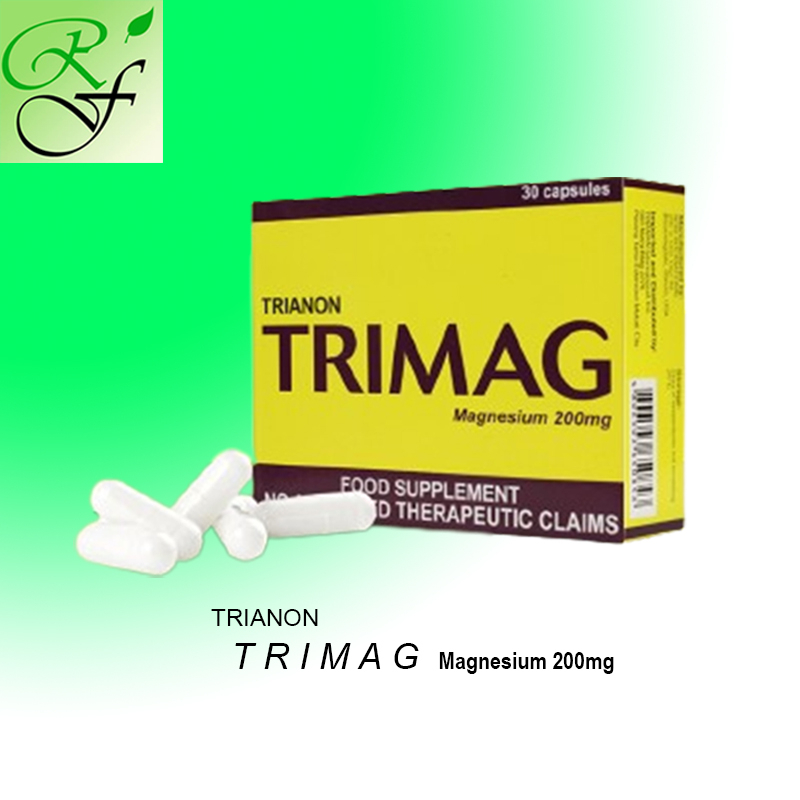 TRIMAG (Magnesium 200mg) 30 Capsules Shopee Philippines