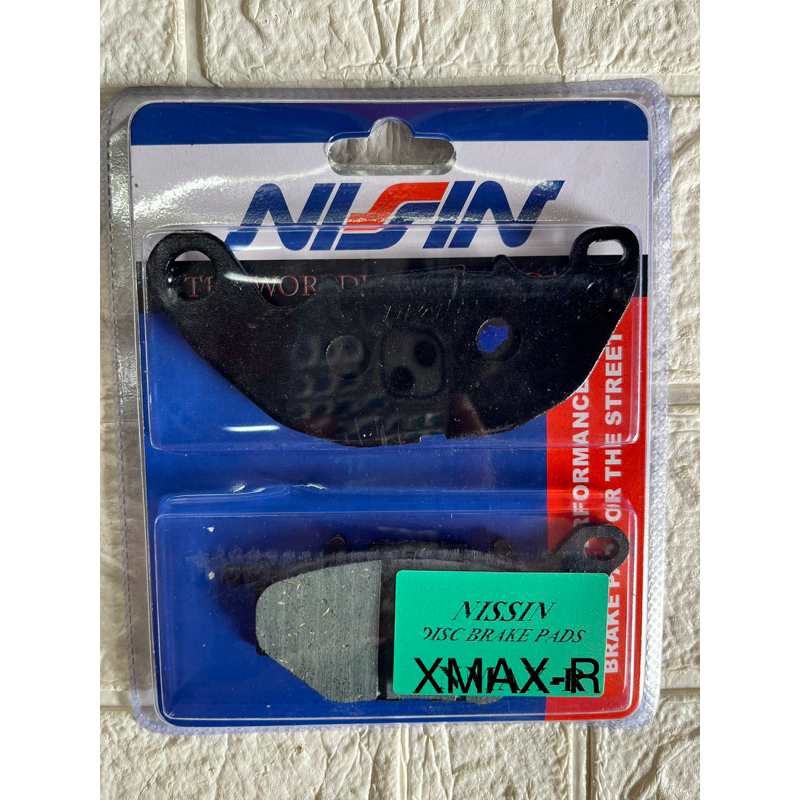 NISSIN BRAKE PAD XMAX-FRONT and REAR | Shopee Philippines