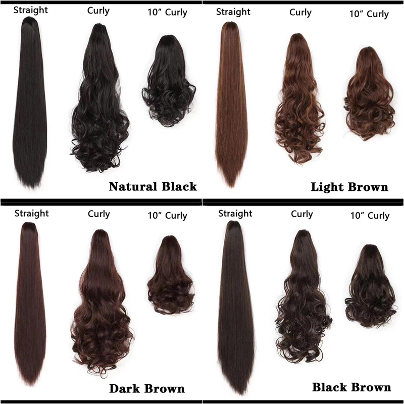 PHILIPPINES No.1 Claw Synthetic Hair Extension Clamp Hair Extension