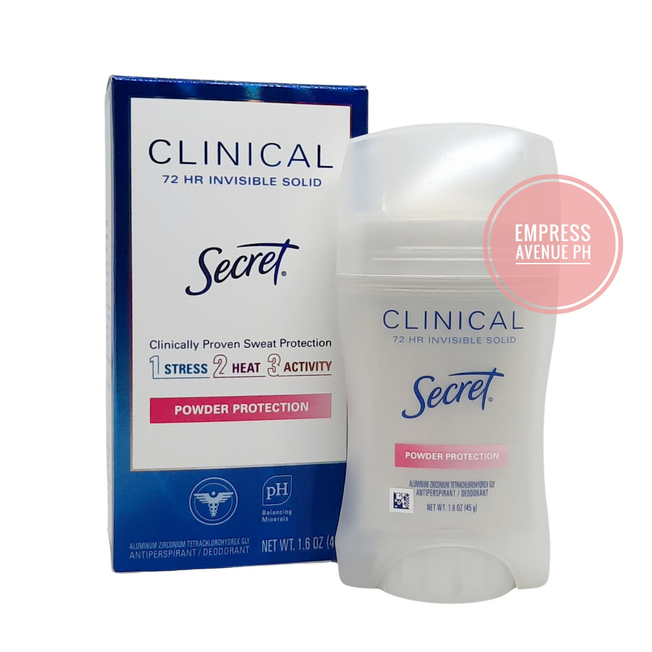 Secret Clinical Strength Invisible Solid Antiperspirant Deodorant